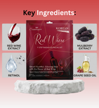 RED WINE  FACIAL -9  STEP FACIAL KIT FOR BRIGHTNING