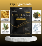 GOLD 24  FACIAL -9  STEP FACIAL KIT FOR GLOW