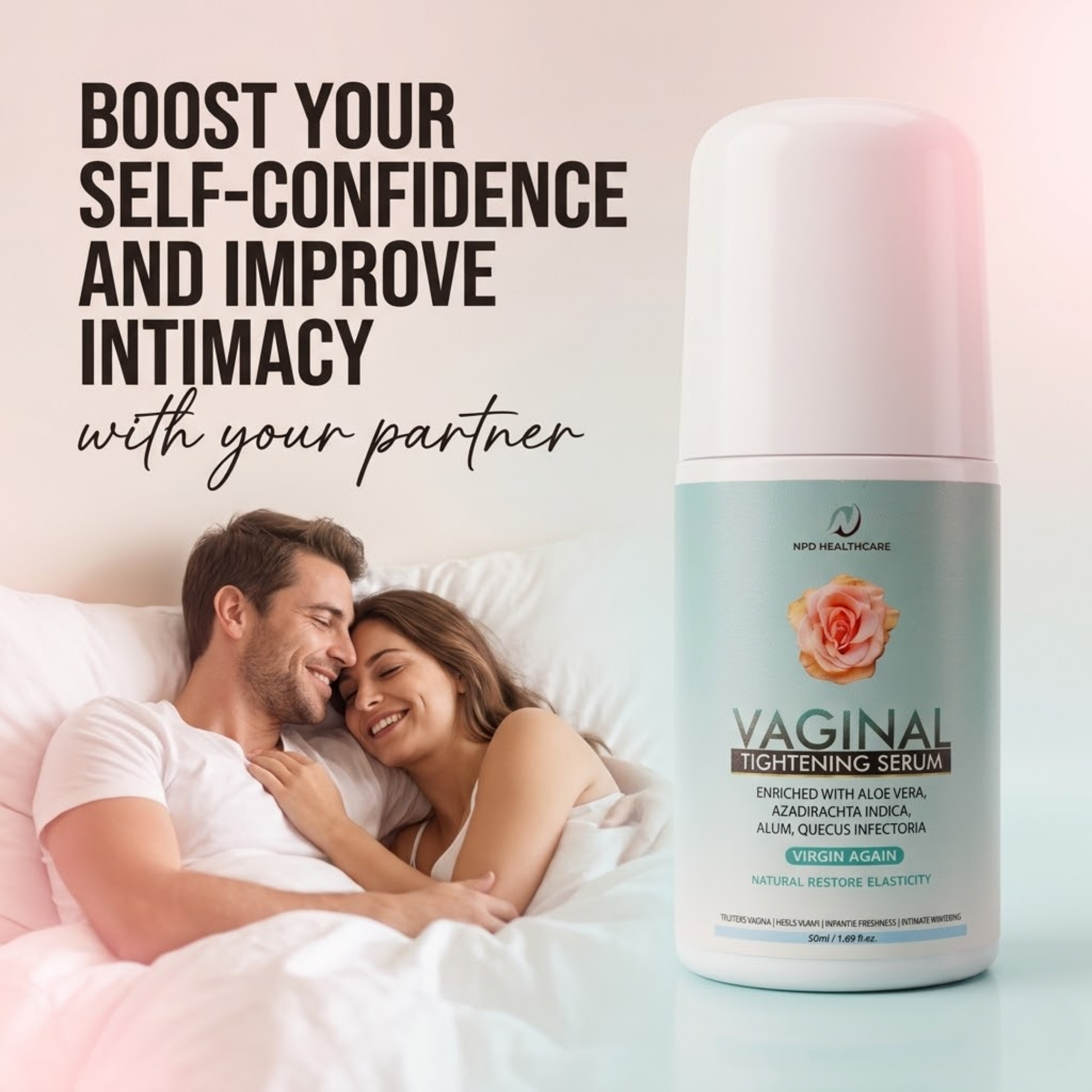 Intimate Wellness Serum for Women | Majufal & Neem Extracts | Feminine Hygiene & Skin Firmness Care
