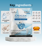 9 STEP FACIAL KIT FOR OPEN PORES-OXYGEN  FACIAL KIT