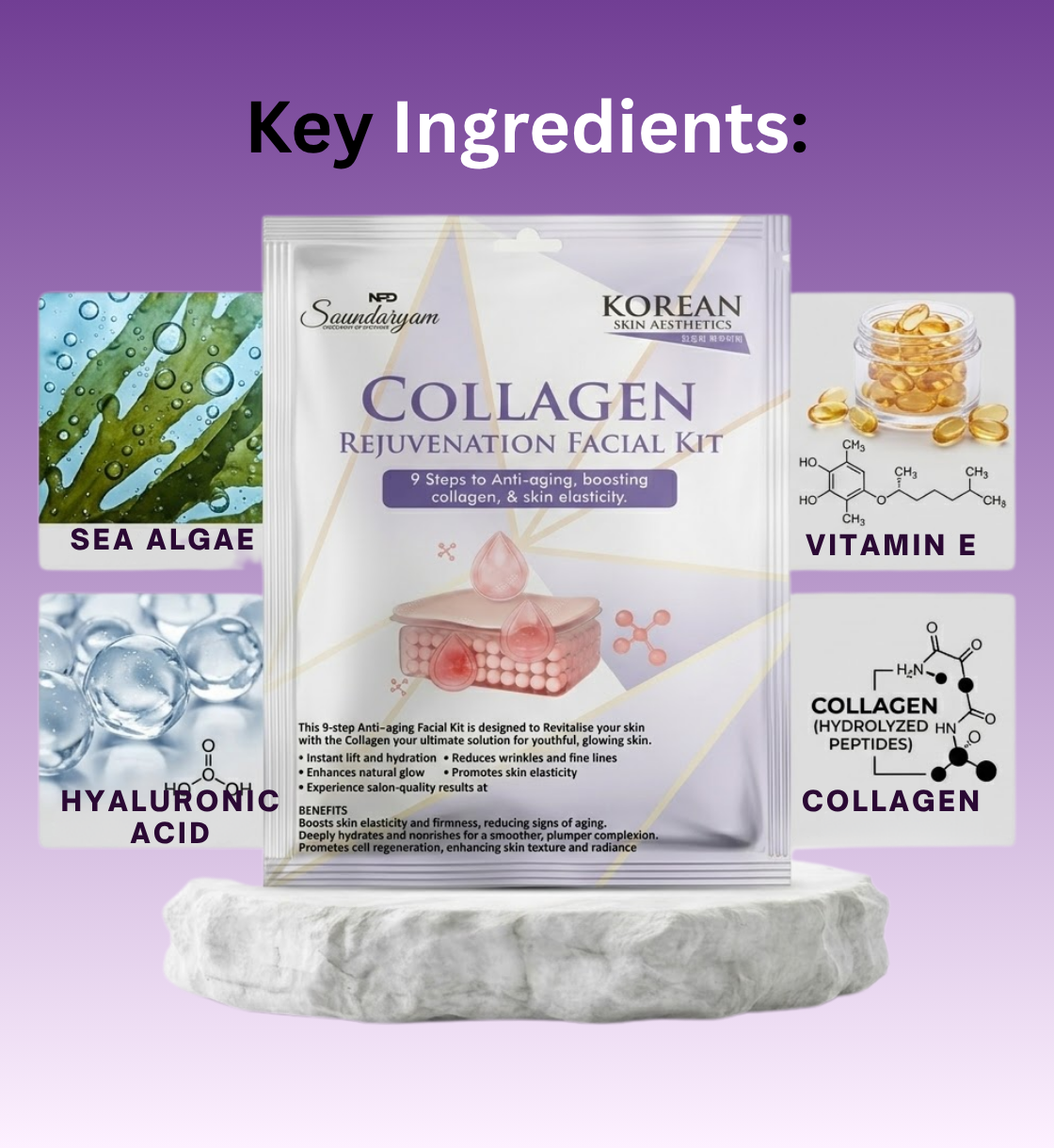 COLLEGEN REJUNVATION  FACIAL KIT