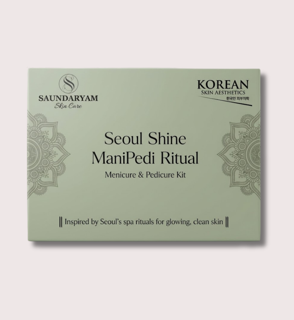 Seoul Shine Meni Pedi Kit-5 Step Korean Meni Pedi Kit