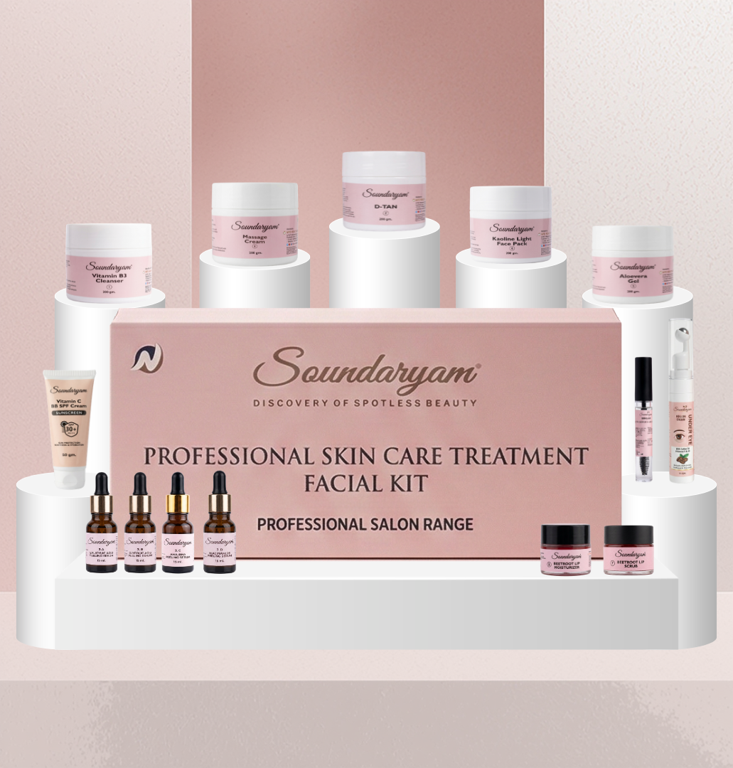Saundaryam Treatment- Professional Facial Kit  14 Step