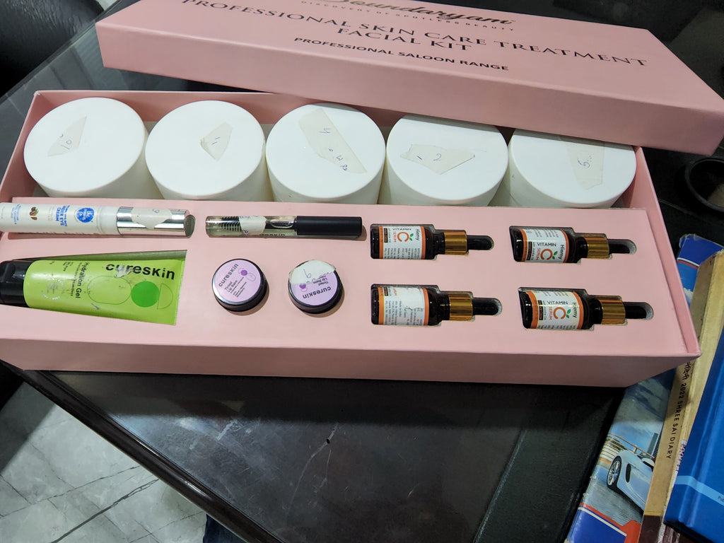Saundaryam Treatment- Professional Facial Kit  14 Step