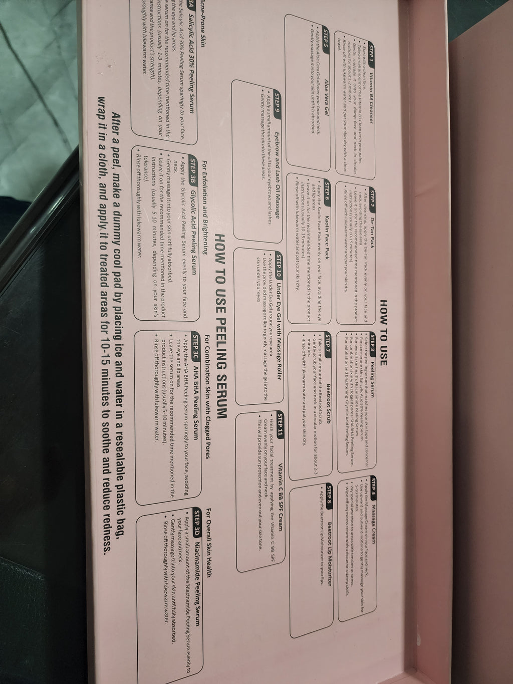 Saundaryam Treatment- Professional Facial Kit  14 Step