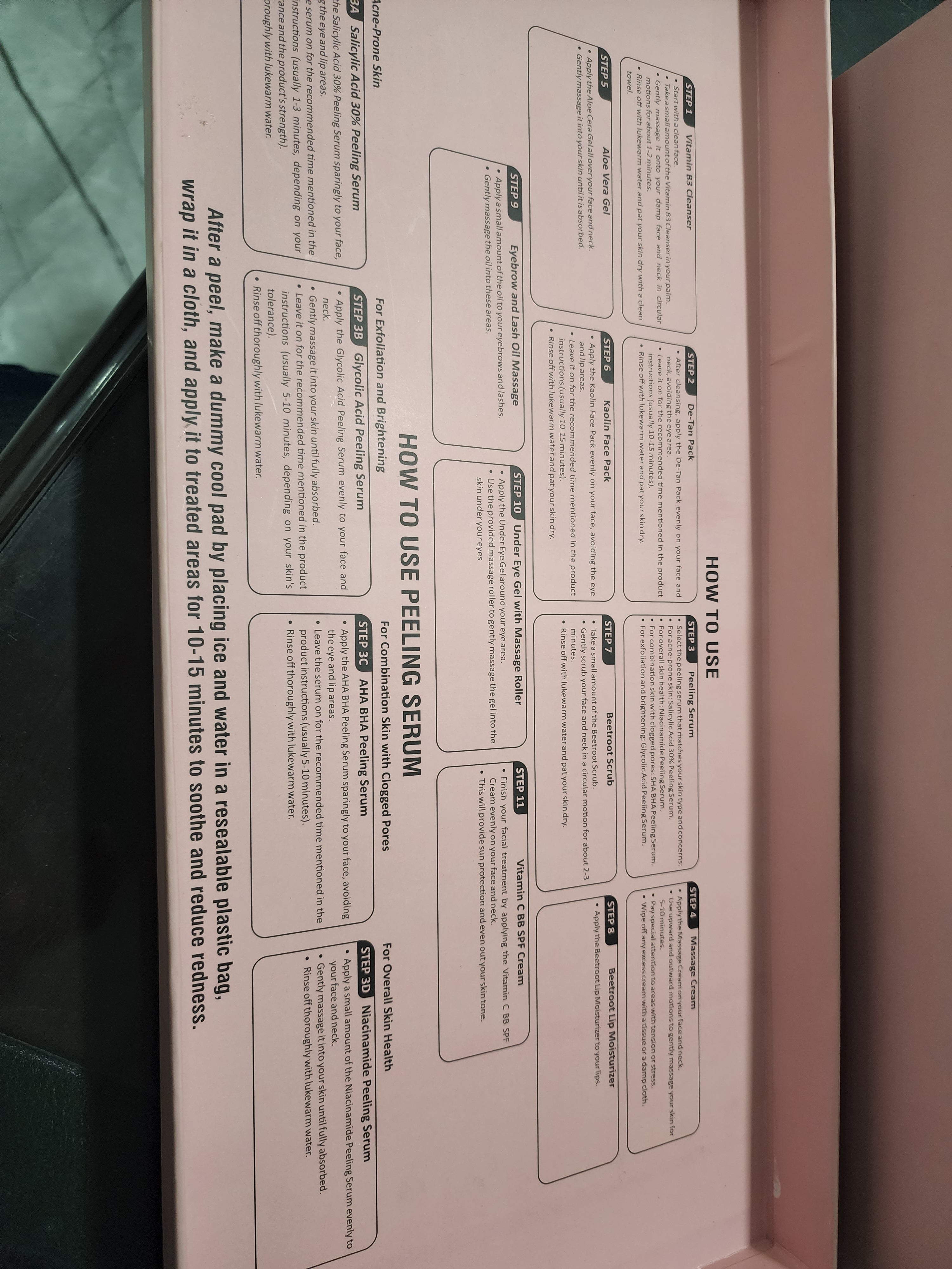 Saundaryam Treatment- Professional Facial Kit  14 Step