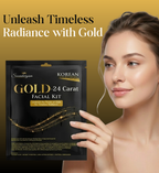 GOLD 24  FACIAL -9  STEP FACIAL KIT FOR GLOW