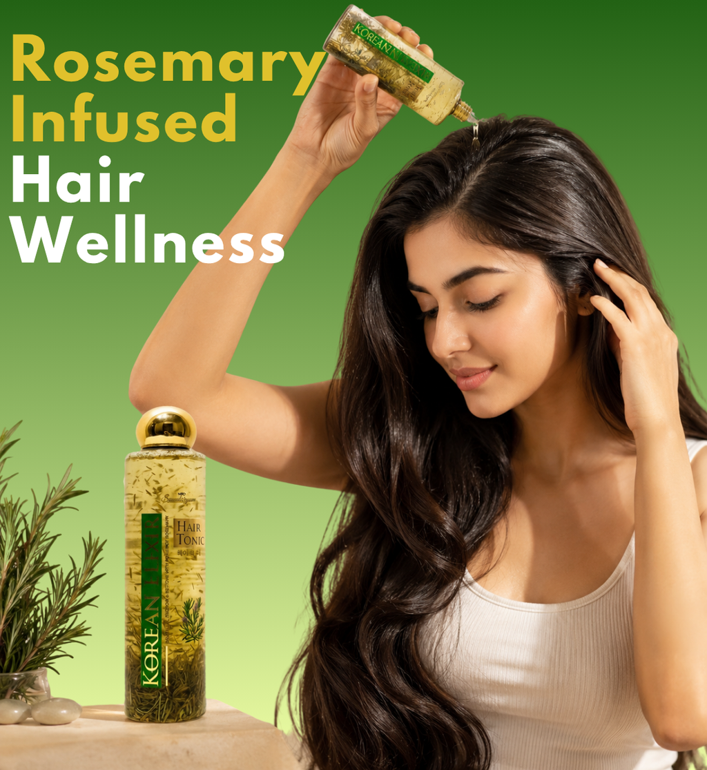 Korean Hair Tonic-Rosemary And Methi Dana Hair Tonic for Hair Fall and Regrowth