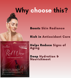 RED WINE  FACIAL -9  STEP FACIAL KIT FOR BRIGHTNING
