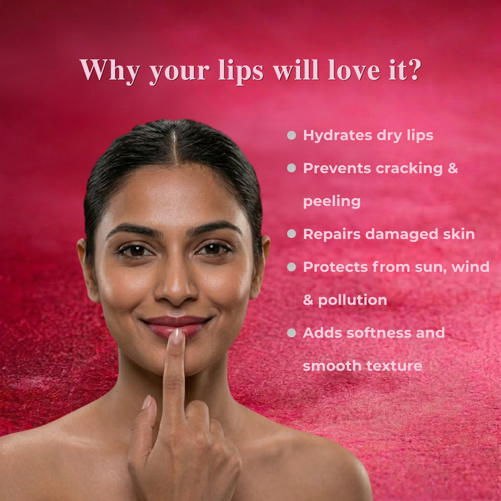 Beet Root Lip Moisturizer- Moisturizer For Lips with Beetroot Extract