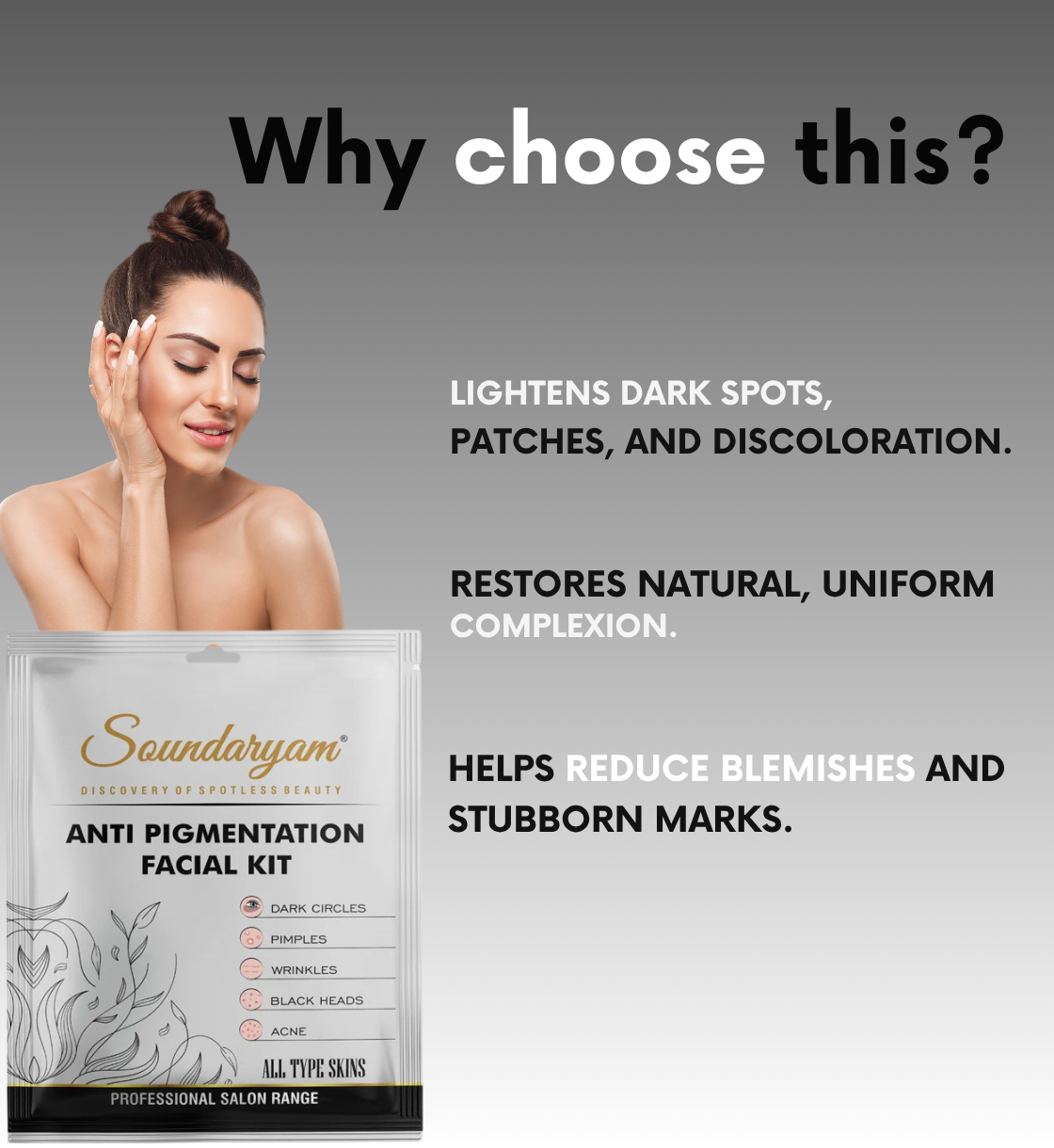 9 STEP FACIAL KIT FOR PIGMENTATION