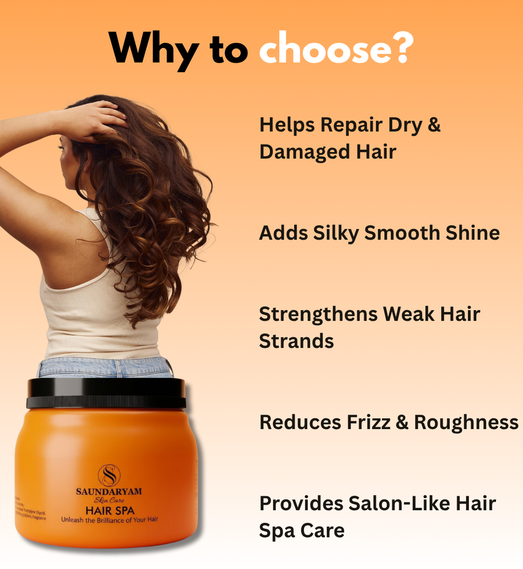 Saundaryam Hair Spa- Hair Mask For Hair Fall