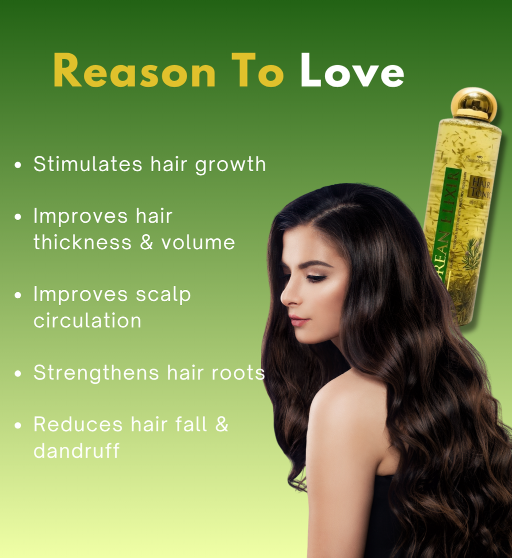 Korean Hair Tonic-Rosemary And Methi Dana Hair Tonic for Hair Fall and Regrowth