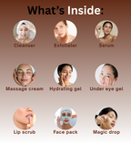 COFEE FACIAL KIT- 9 STEP FACIAL KIT FOR SHINHING