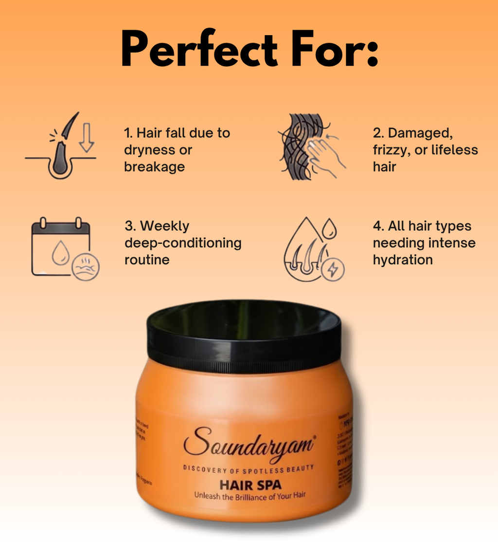 Saundaryam Hair Spa- Hair Mask For Hair Fall