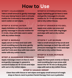 RED WINE  FACIAL -9  STEP FACIAL KIT FOR BRIGHTNING