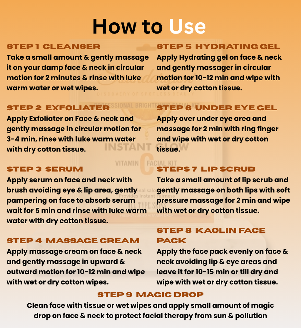 INSTANT FAIRNESS FACIAL VITAMIN C