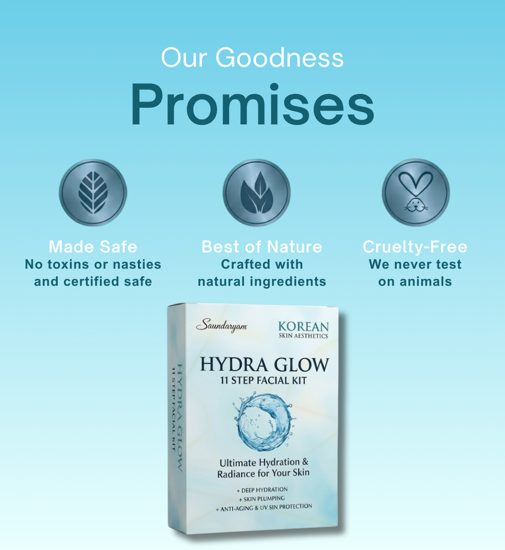 HYDRA GLOW FACIAL -11 STEP FACILA FOR HYDRA