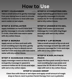 9 STEP FACIAL KIT FOR PIGMENTATION