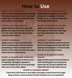 COFEE FACIAL KIT- 9 STEP FACIAL KIT FOR SHINHING
