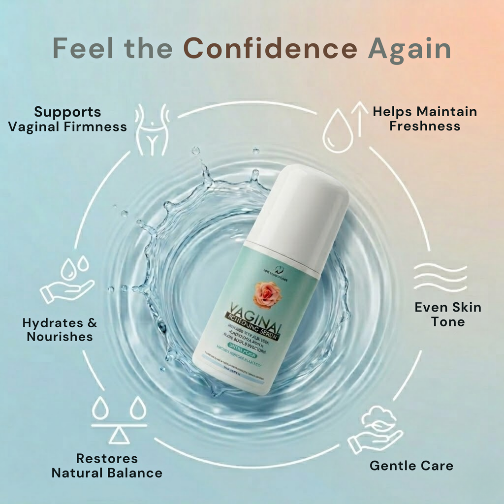Intimate Wellness Serum for Women | Majufal & Neem Extracts | Feminine Hygiene & Skin Firmness Care