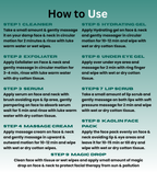 CLEAR AND CALM  FACIAL - 9. STEP FACIAL KIT FOR ACNE &OILY SKIN