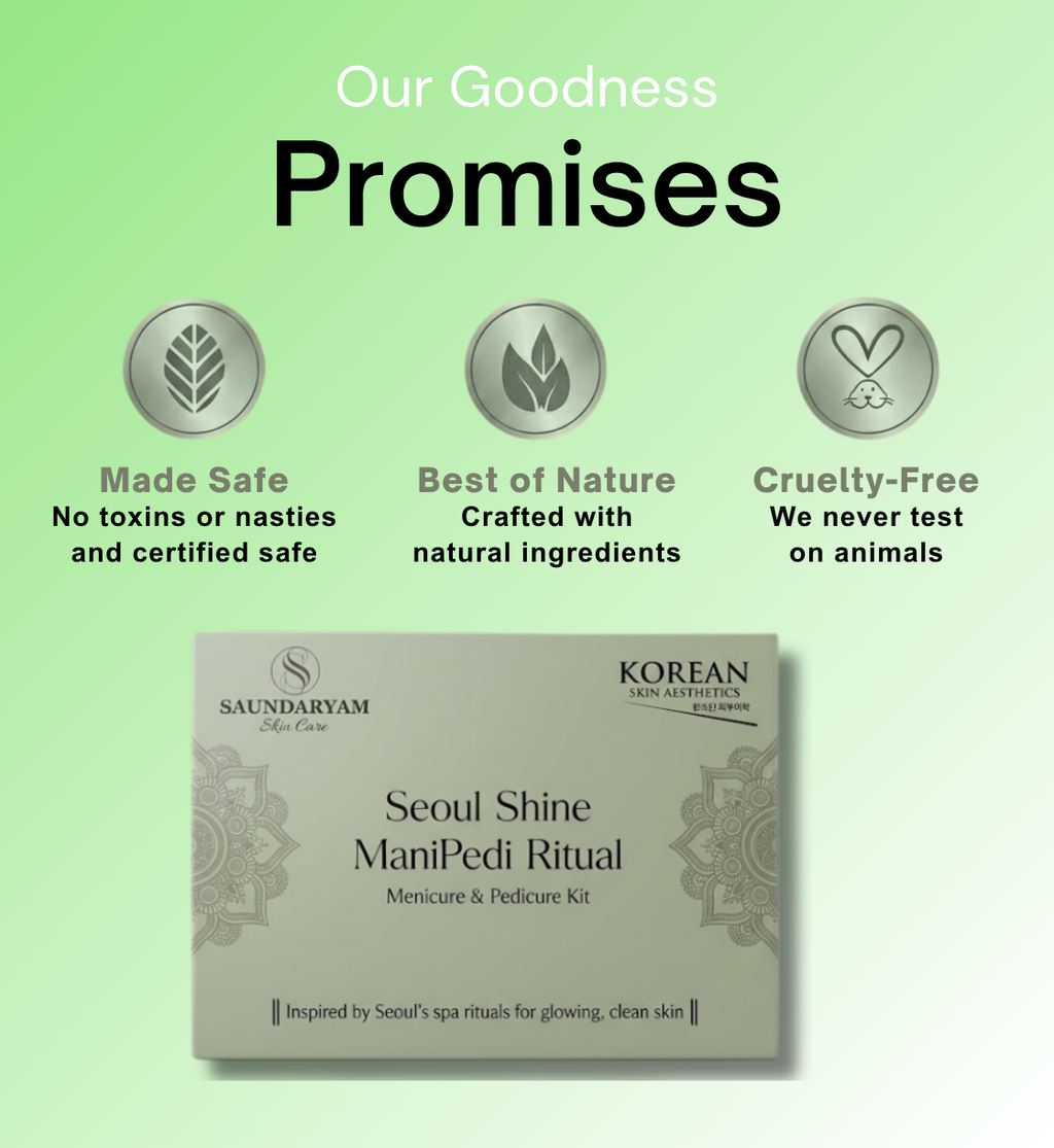 Seoul Shine Meni Pedi Kit-5 Step Korean Meni Pedi Kit