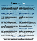 9 STEP FACIAL KIT FOR OPEN PORES-OXYGEN  FACIAL KIT