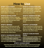 GOLD 24  FACIAL -9  STEP FACIAL KIT FOR GLOW