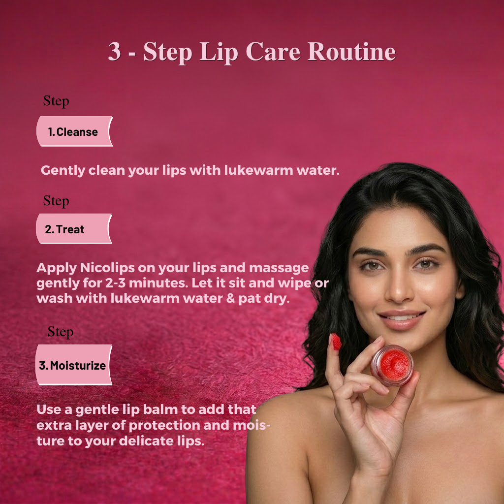 Beet Root Lip Scrub-Lip Tanning Remover Scrub Enhance With Beetroot