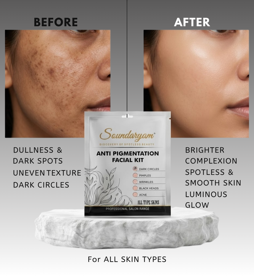 9 STEP FACIAL KIT FOR PIGMENTATION