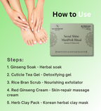 Seoul Shine Meni Pedi Kit-5 Step Korean Meni Pedi Kit