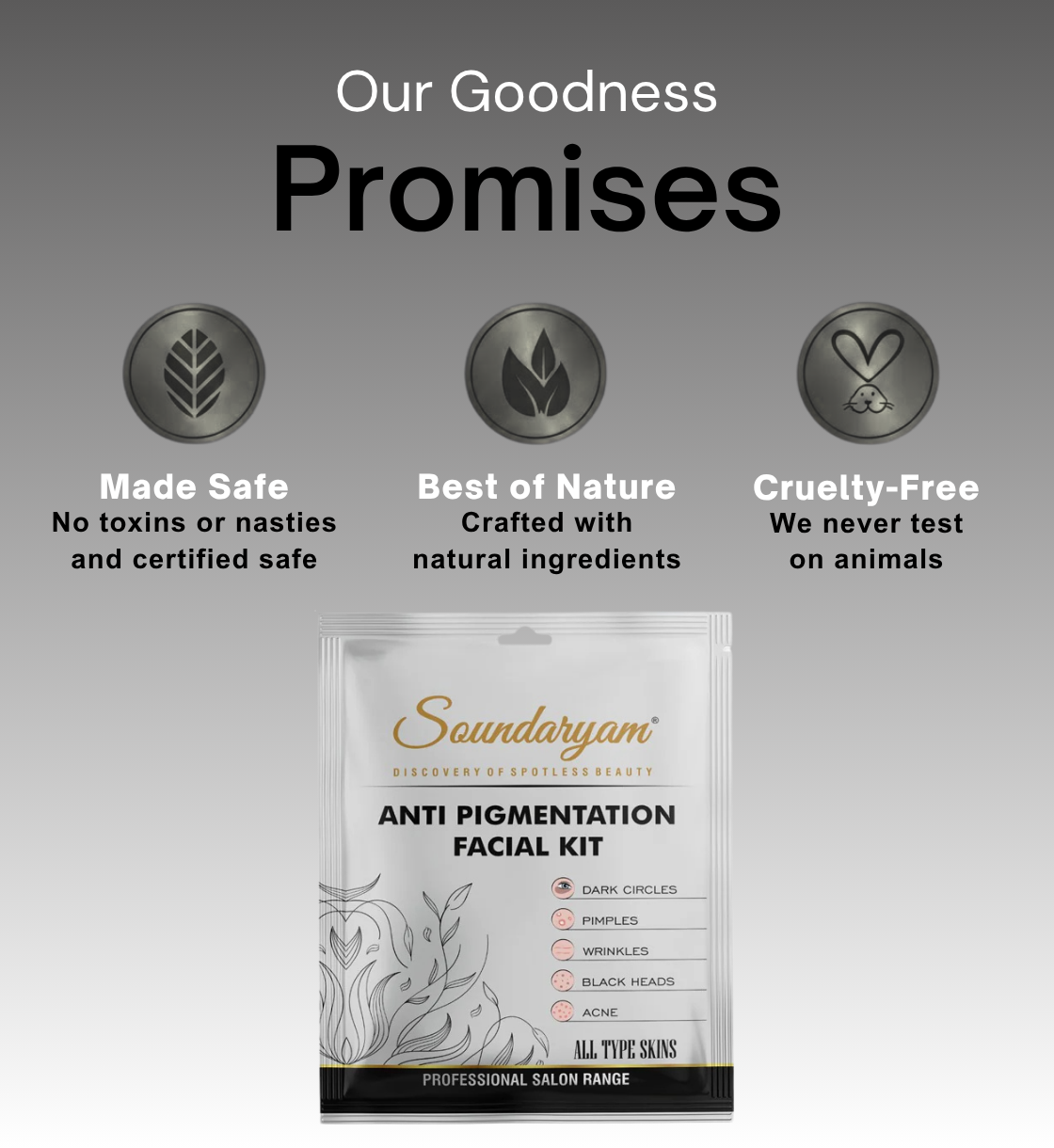 9 STEP FACIAL KIT FOR PIGMENTATION