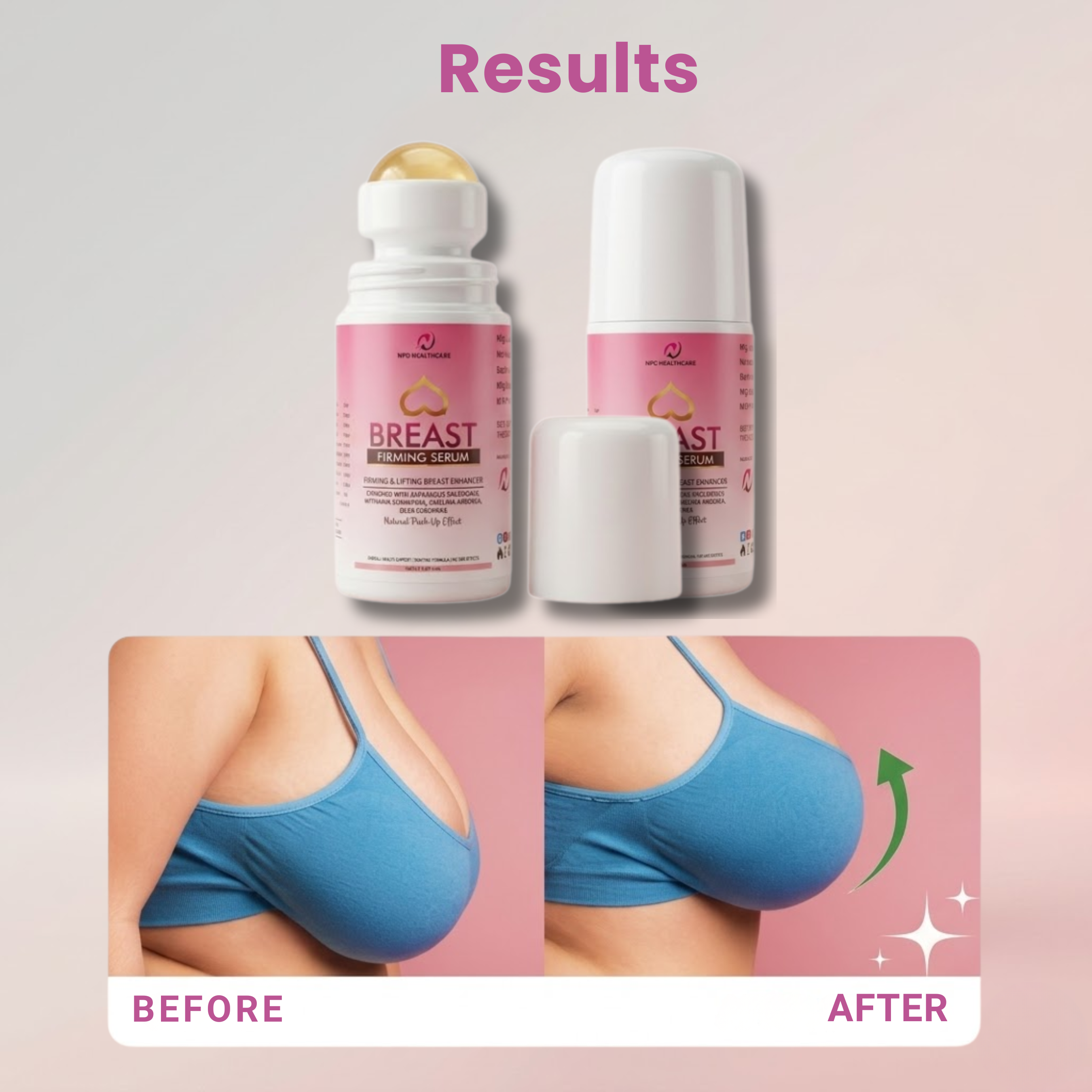 Saundaryam Ayurvedic Breast Massage Serum | Supports Skin Elasticity & Firmness | Ashwagandha, Shatavari & Utangan Enriched