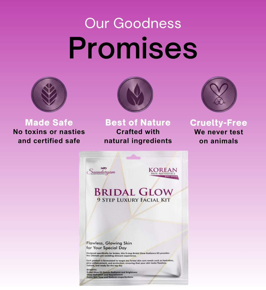 9. STEP FACIAL KIT FOR BRIDAL