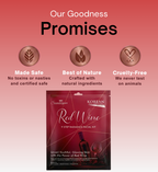 RED WINE  FACIAL -9  STEP FACIAL KIT FOR BRIGHTNING