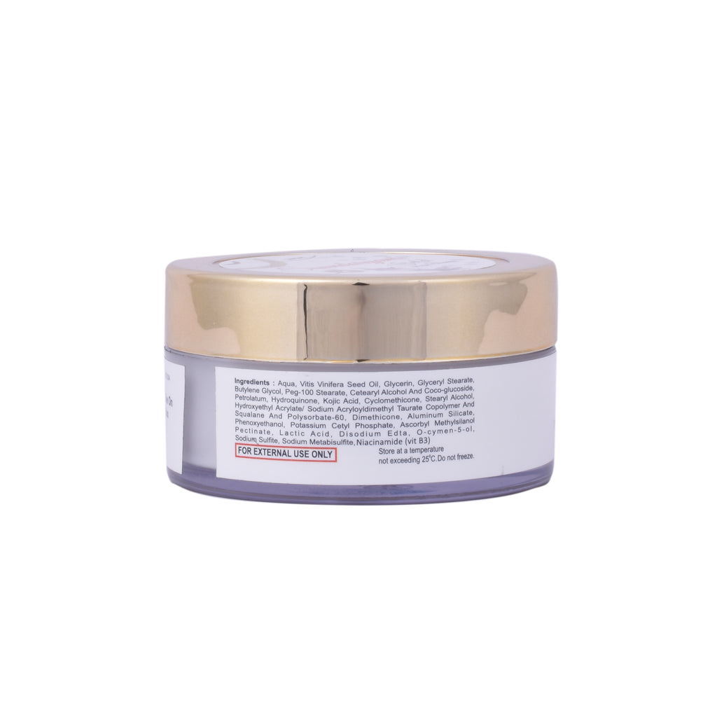 Saundaryam Gold Cream- Kojic Acid, Retinol Niacinamide Night Cream for Anti Pigmentation and Anti-ageing and Fairness