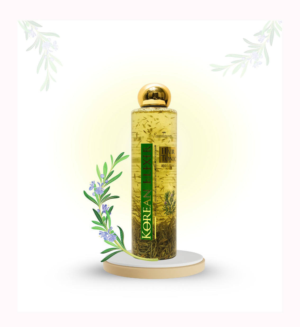 Korean Hair Tonic-Rosemary And Methi Dana Hair Tonic for Hair Fall and Regrowth