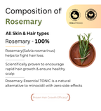 Korean Hair Tonic-Rosemary And Methi Dana Hair Tonic for Hair Fall and Regrowth