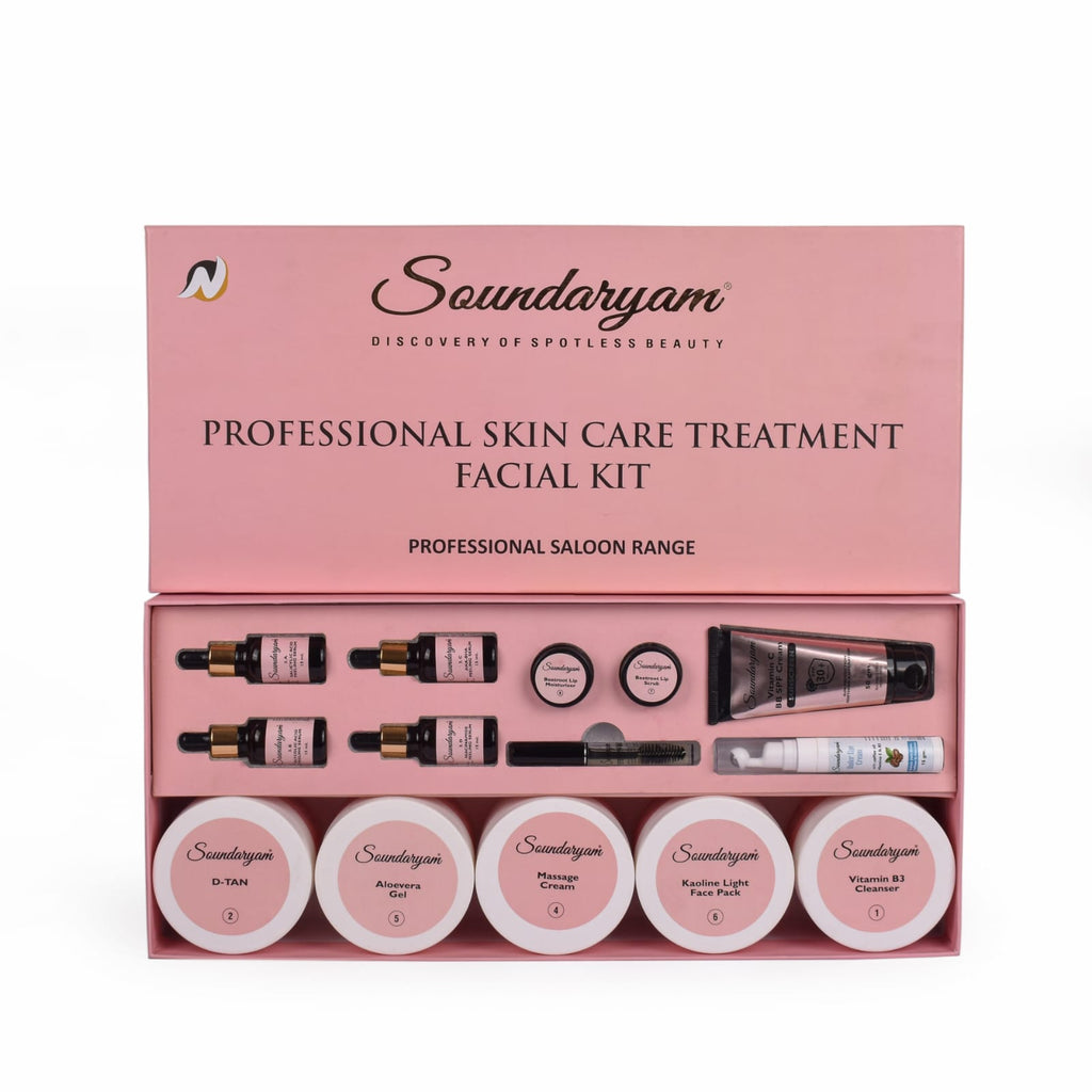 Saundaryam Treatment- Professional Facial Kit  14 Step