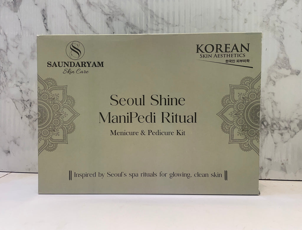 Seoul Shine Meni Pedi Kit-5 Step Korean Meni Pedi Kit