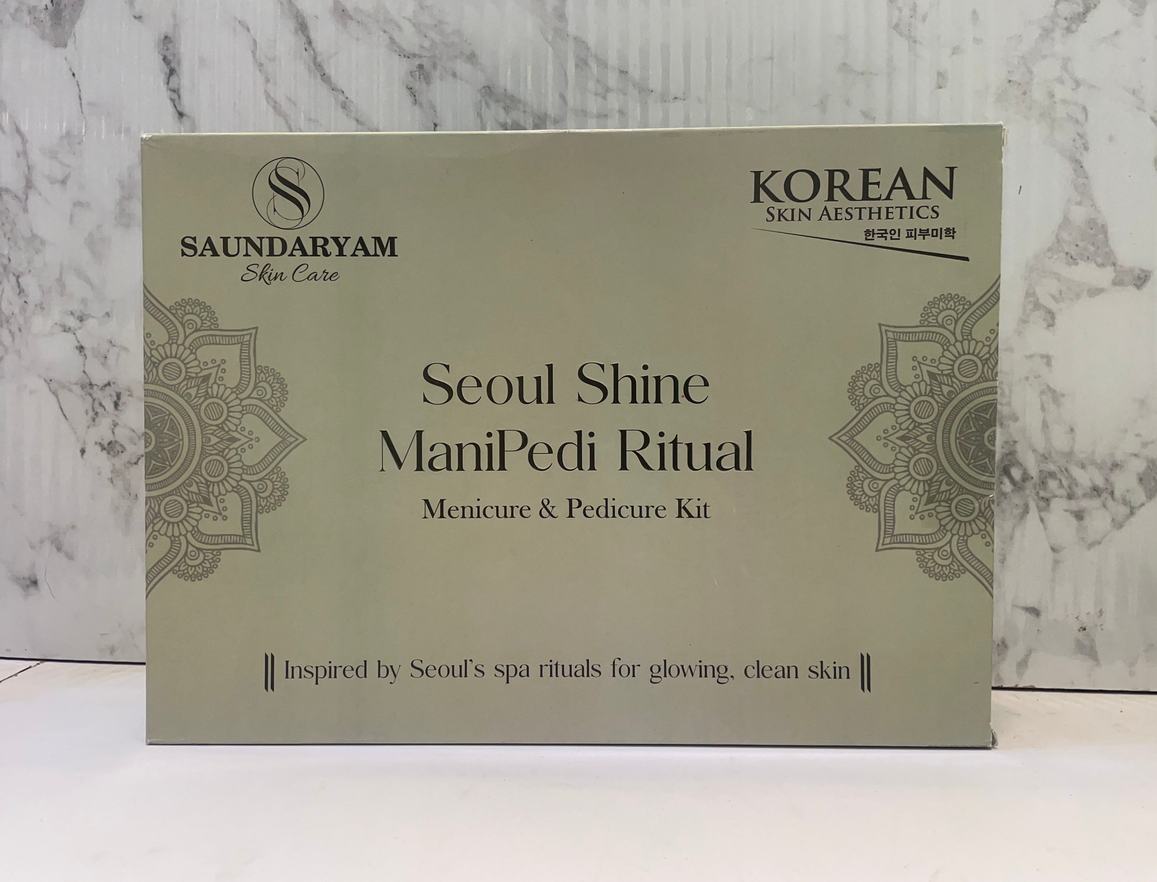Seoul Shine Meni Pedi Kit-5 Step Korean Meni Pedi Kit