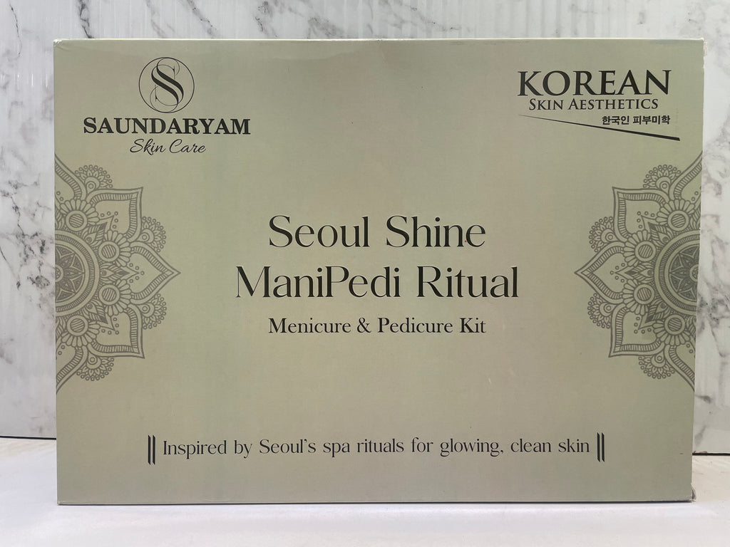 Seoul Shine Meni Pedi Kit-5 Step Korean Meni Pedi Kit