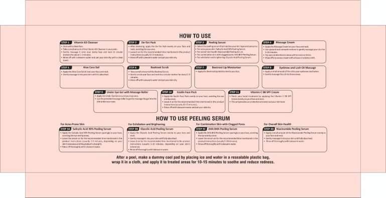Saundaryam Treatment- Professional Facial Kit  14 Step