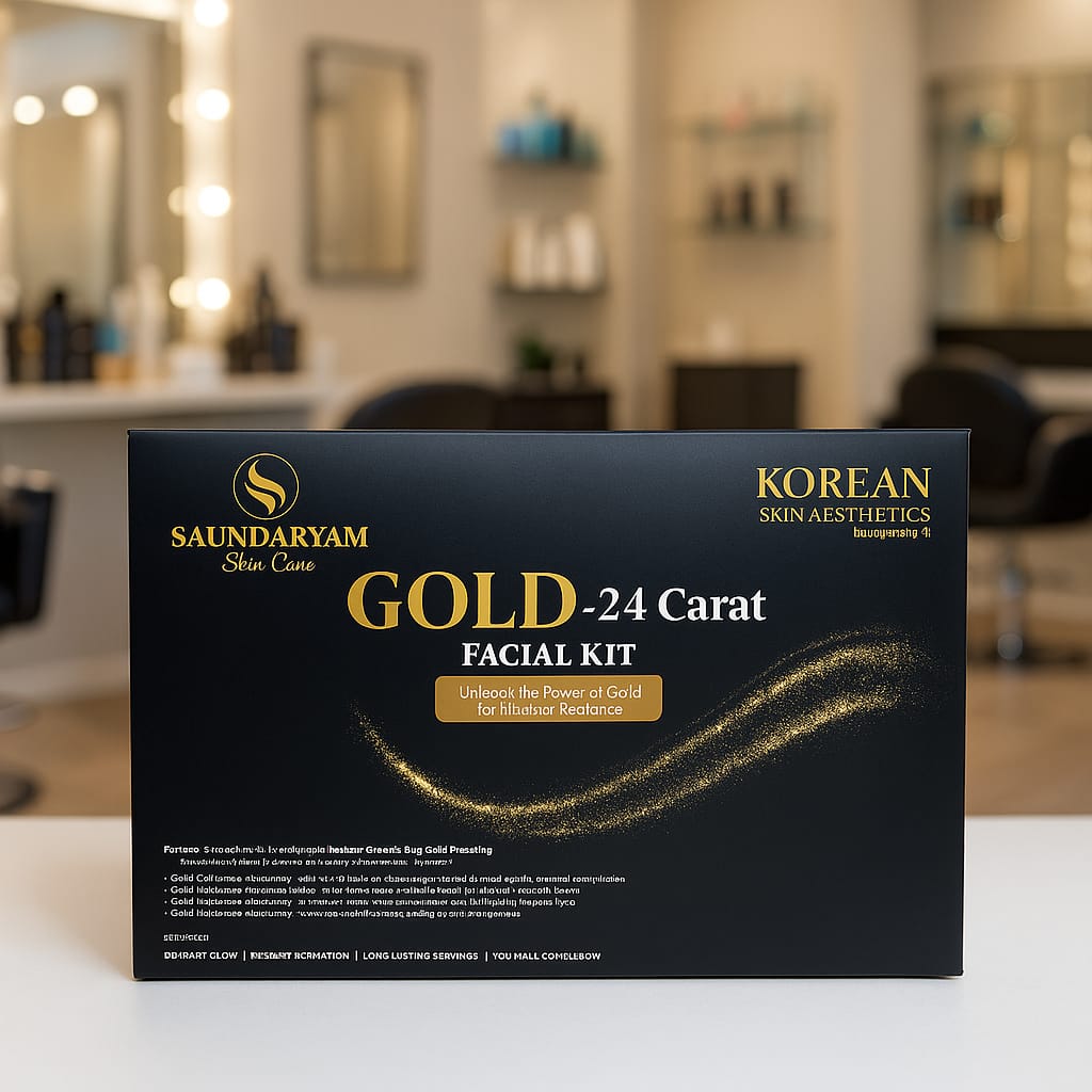 GOLD 24  FACIAL -9  STEP FACIAL KIT FOR GLOW (Big)