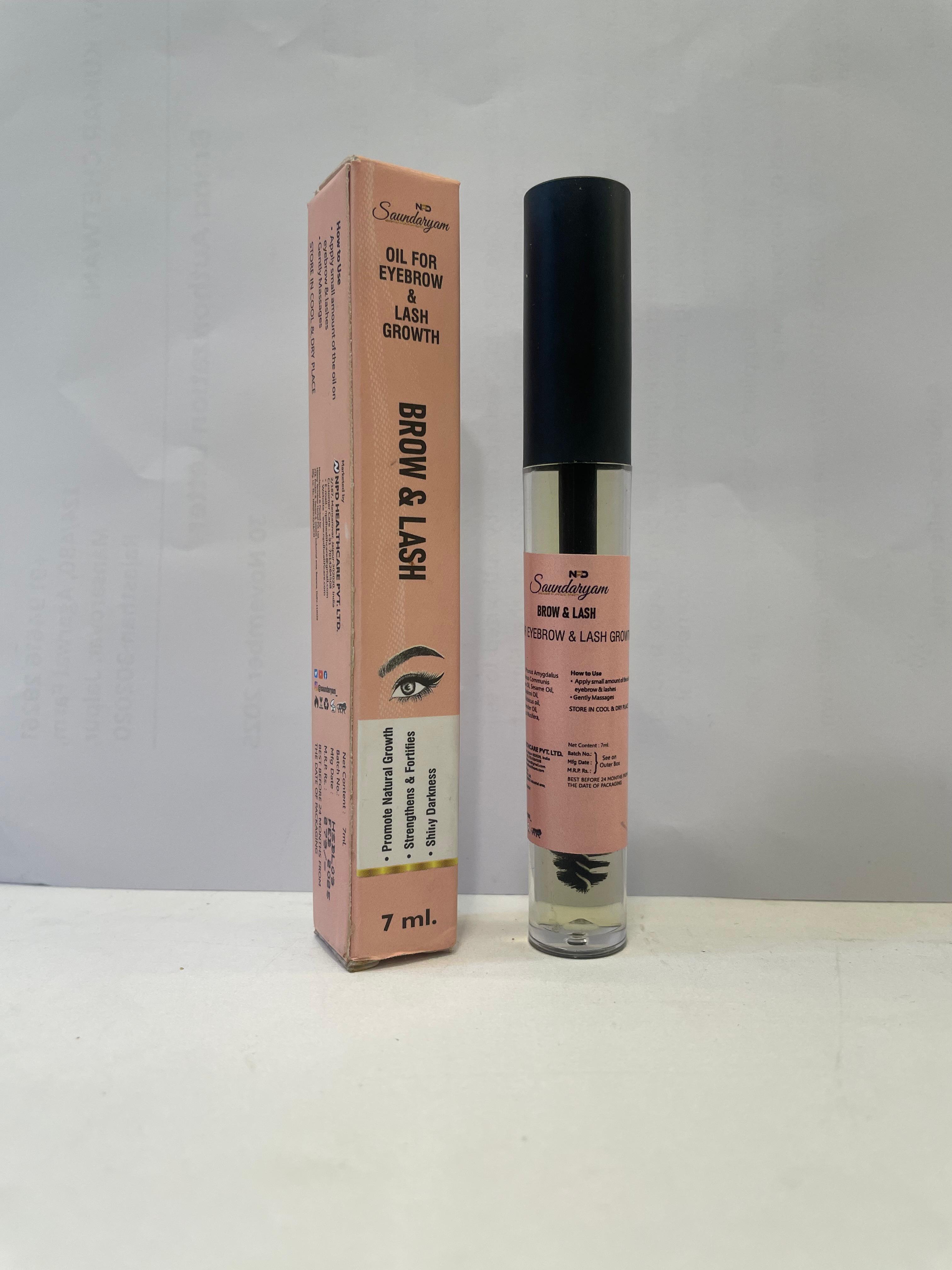 Eye Brow Massage Oil- Natural Eseentail Oil For Eye Brow And Lash Growth