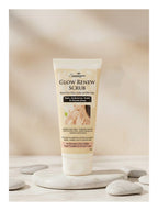 Glow Renew Scrub – Instant Tan Removal Gel-Based Skin Exfoliator (Visible Results in Just 10 Seconds)