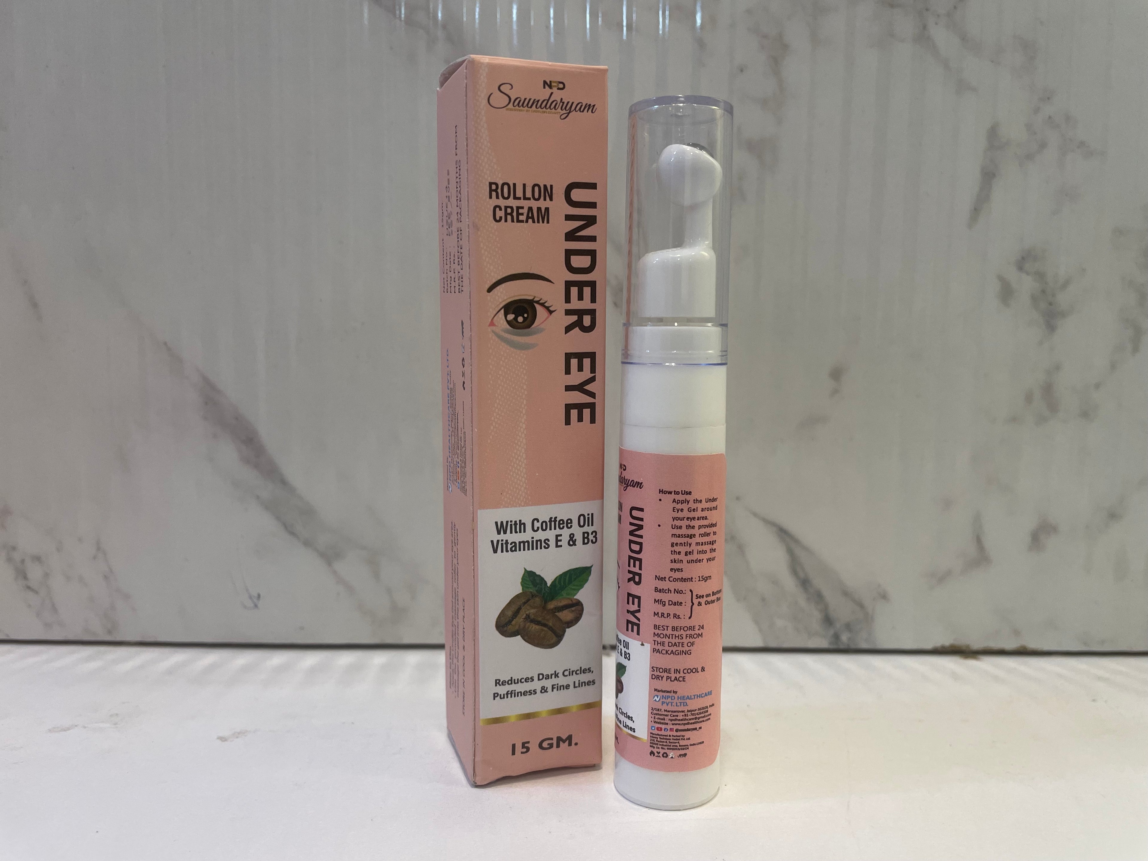 Under Eye Roller Cream-For Under Eye and Dark Circle Cream for Eyes